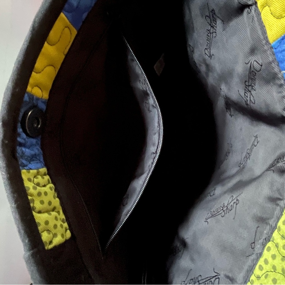 Quilted Patchwork Shoulder Bag - image 6